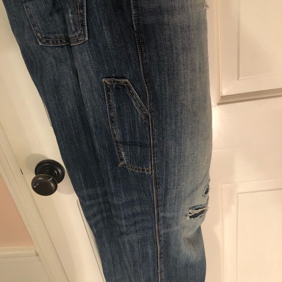 AE American Eagle 🦅 Tomgirl Denim Jean Overalls - Picture 6 of 8